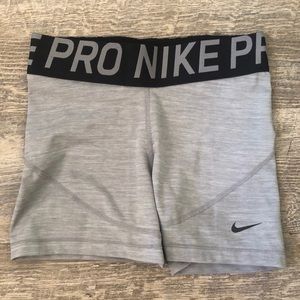 Grey Nike Pro Spandex